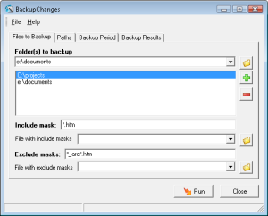 Backup changed files with BackupChanges. Making and uploading incremental backup is now easy with BackupChanges